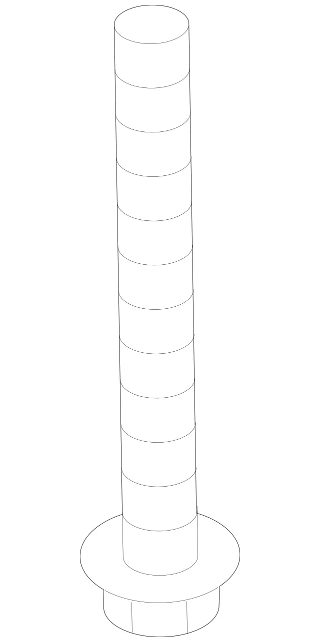 199903501 - Steering: Hex. Head Screw W Flange for Mercedes-Benz: C350e, C400, C43 AMG, C450 AMG, C63 AMG, C63 AMG S, CLS450, CLS53 AMG, E400, E450, E53 AMG, Maybach S550, Maybach S560, Maybach S600, Maybach S650, S450, S550, S550e, S560, S600, S63 AMG, S65 AMG Image image
