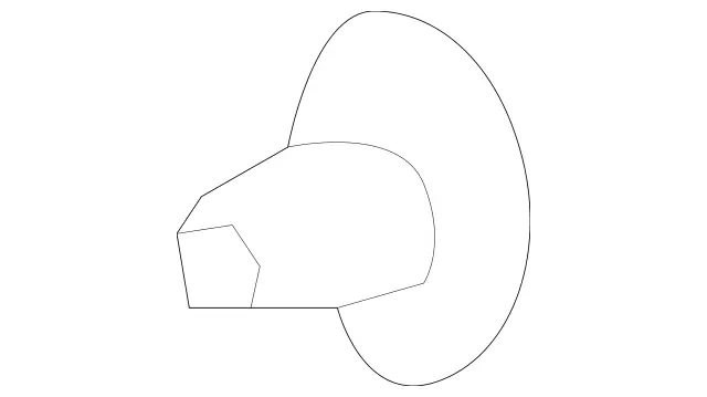 9916598 - Folding Seat/Center Seat: Clamp for Mercedes-Benz: R320, R350, R500 Image image