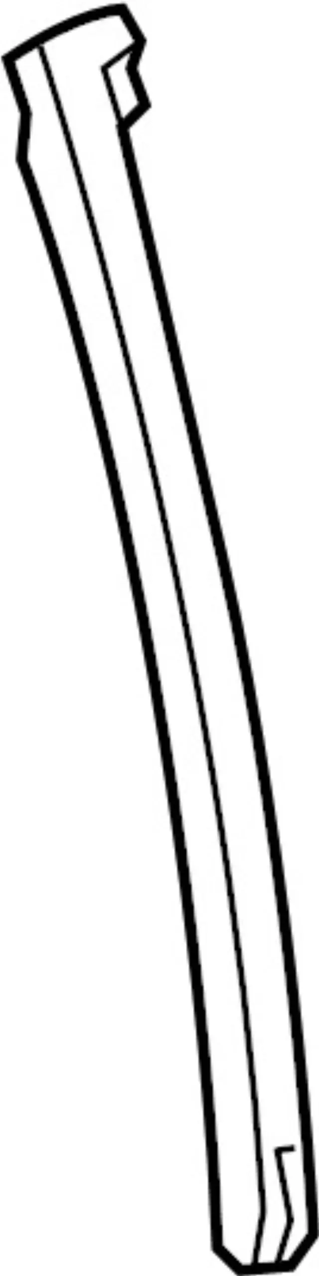 83331JJ50A - : Weatherstrip for INFINITI: G37, Q60 Image