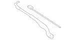 9068200644 - : 2010-2018 Mercedes-Benz - Windshield Wiper Arm for Mercedes-Benz: Sprinter 2500, Sprinter 3500, Sprinter 3500XD Image