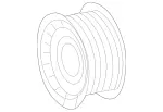 2020919 - : Guide Pulley for Mercedes-Benz: E320 Image