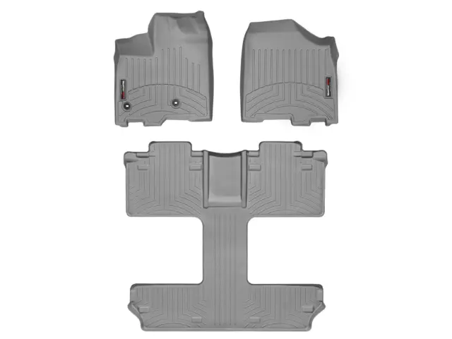 464751463004 - Accessories: Front &amp; Rear Grey FloorLiner™ DigitalFit® for WeatherTech Image