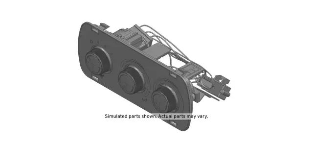 84563969 - Body: Heater Control for Chevrolet: Express 1500, Express 2500, Express 3500, Express 4500 | GMC: Savana 1500, Savana 2500, Savana 3500, Savana 4500 Image