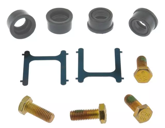 18K1022X - : Front Disc Brake Caliper Hardware Kit with Clips, Bushings, and Bolts for ACDelco Image