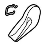 CJ5Z7862623AA - Body: Handle for Ford Image