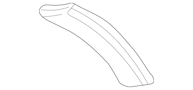 1638800105 - Attachment Parts: Trim Ring for Mercedes-Benz Image