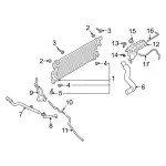 W527352S444 - Cooling System: Reservoir Retainer Nut for Ford: F-150 Image