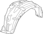 638411LA0B - Body: Fender Liner for Infiniti Image