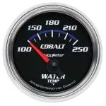 6137 - : GAUGE, WATER TEMP, 2 1/16", 100-250?F, ELECTRIC, COBALT for AutoMeter Image