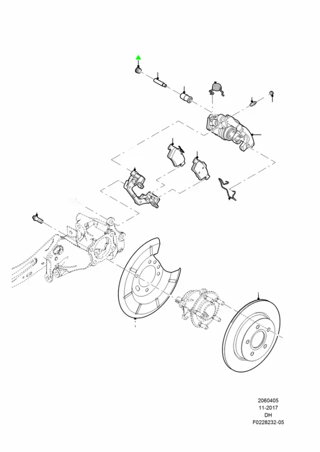 BV6Z2200C - Brakes: Brake Pads for Ford Image