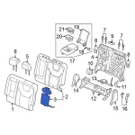 FT4Z14D696P - : 2015-2024 Ford Edge - Seat Back Heater for Ford: Edge Image