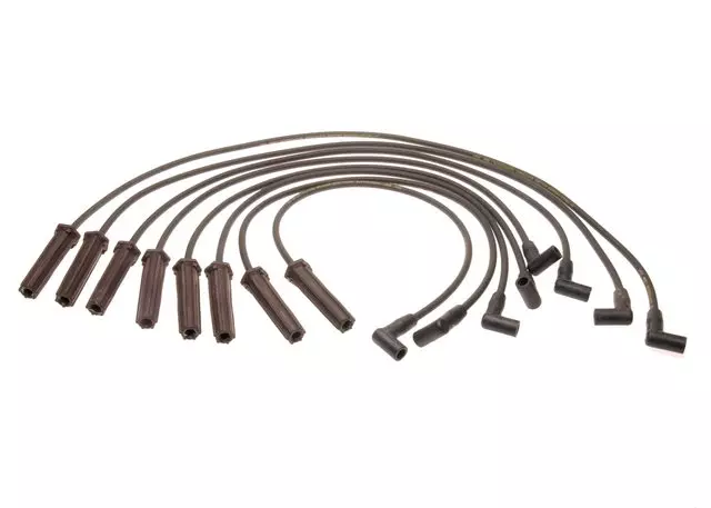 618G - Ignition: ACDelcoâ„¢ Spark Plug Wire Set for Chevrolet: C/K Pickup, P30, Suburban C20, Suburban K20 | GMC: C2500 Pickup, C3500 Pickup, K3500 Pickup, P3500, Suburban C2500 Image