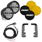 46806 - : 2022+ Toyota Tundra 6 Inch 360-Series A-Pillar Lighting Kit for Rigid Industries Image