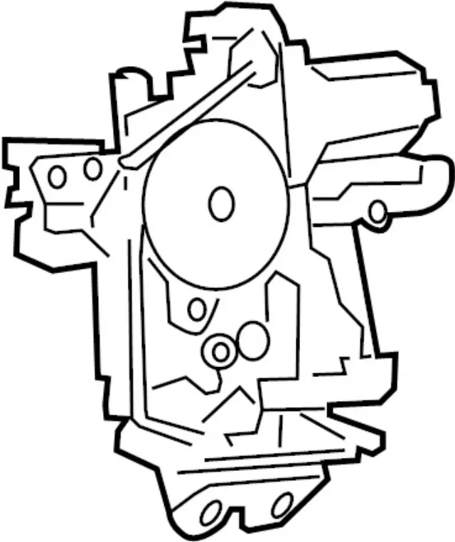 905009NT0A - Body: Lock Assembly for INFINITI: JX35, QX60 Image