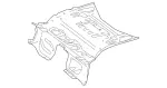 1726100261 - Substructure: Floor Over Rear Axle for Mercedes-Benz Image