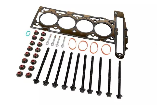 12625772 - : Engine Cylinder Head Gasket Kit with Gaskets, Seals, and Bolts for Chevrolet: Cobalt, HHR, Malibu | Pontiac: G5, G6 | Saturn: Aura, Sky, Vue Image