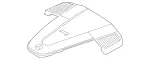 2750100267 - : Cover Hood for Mercedes-Benz: CL600, S600, SL600 Image