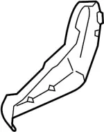 884056TD4A - Body: Outer Finish Panel for Infiniti Image