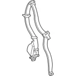 8G1Z54611B09AA - Electrical: Retractor Assembly for Ford Image