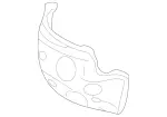 2306200608 - Cowl, Front Panel: Firewall for Mercedes-Benz Image