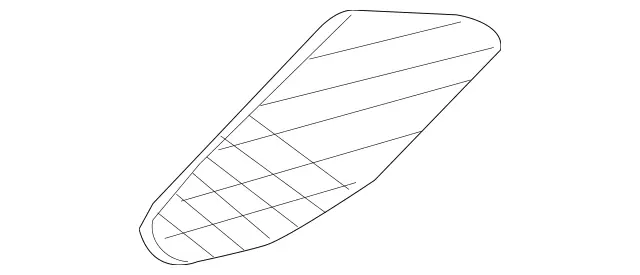 23072003488J12 - Body: Speaker Grille for Mercedes-Benz Image