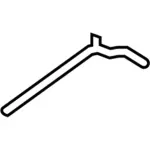 BC3Z26502C53D - Body: Drain Hose for Ford: F-250 Super Duty, F-350 Super Duty, F-450 Super Duty Image