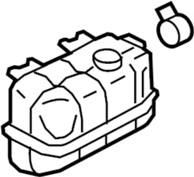 217101LA1A - Cooling System: Reservoir Assembly for INFINITI: QX56, QX80 Image