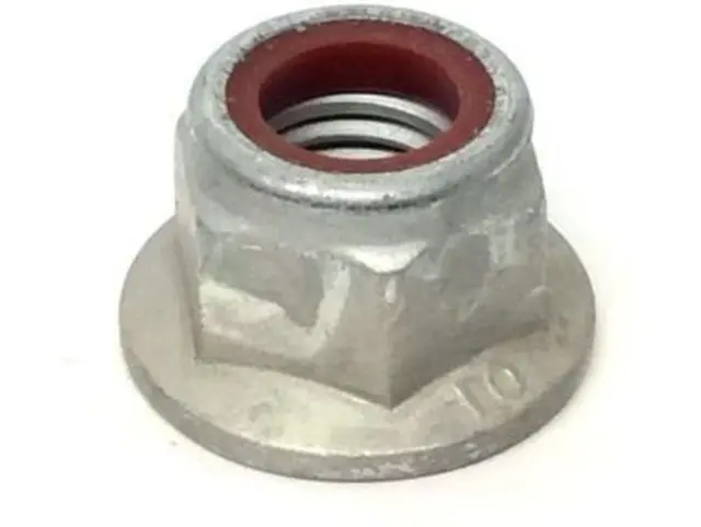 W520215S440 - Steering: Outer Tie Rod Nut for Ford: Bronco, Edge, Escape, Expedition, Explorer, Explorer Sport Trac, F-150, F-150 Lightning, F-250 Super Duty, F-350 Super Duty, Flex, Focus, Fusion, Maverick, Mustang, Mustang Mach-E, Police Interceptor Sedan, Police Interceptor Utility, Police Responder Hybrid, Ranger, Special Service Police Sedan, SSV Plug-In Hybrid, Taurus | Lincoln: Aviator, Continental, MKS, MKT, MKX, MKZ, Nautilus, Navigator | Mercury: Montego Image