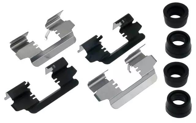 19264236 - : Rear Disc Brake Caliper Hardware Kit with Clips and Bushings for GM Image