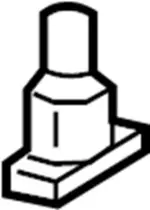 80850JJ50D - : Door Weather-Strip Clip for INFINITI: QX80 Image