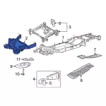 ML3Z5F040G - Body: Rear Frame for Ford: F-150 Image