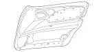 21072078727E39 - Body: Door Trim Panel for Mercedes-Benz Image