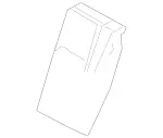 20392056471A19 - Body: Seat Back Cover for Mercedes-Benz Image