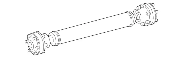1674109903 - Propeller Shaft: Propeller Shaft for Mercedes-Benz: GLE450e, GLE53 AMG, GLS450 Image image