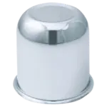 HC188 - : Push Through Hub Cover Closed End 2.67" Wheel Bore Steel Chrome Plated Bulk for Gorilla Automotive Image