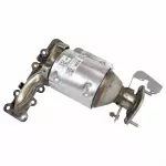 FB5Z5G232A - : Catalytic Converter With Integrated Exhaust Manifold for Ford: Explorer, Flex, Police Interceptor Sedan, Police Interceptor Utility, Taurus | Lincoln: MKS, MKT Image