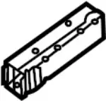 501707S030 - Body: Rail End for INFINITI: QX56 Image