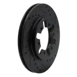 63367081R - : DFC Brake Rotor - Drilled and Slotted - Black for DYNAMIC FRICTION Image