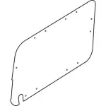 CK4Z6142410N - Body: Upper Panel for Ford Image