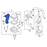 KL3Z9C623C - : 2019-2020 Ford F-150 - Inlet Tube for Ford: F-150 Image