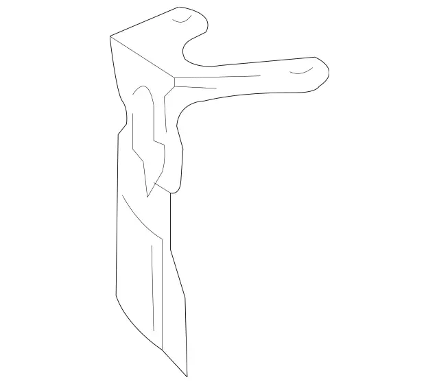 2115060340 - Heating and Ventilation: Holder for Mercedes-Benz: CLS500, CLS55 AMG, CLS550, CLS63 AMG, E320, E500, E55 AMG Image image