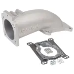 3847 - : Ultra Low Profile Universal Intake Elbow - 90mm T.B. to 4150 Flange for Edelbrock Image