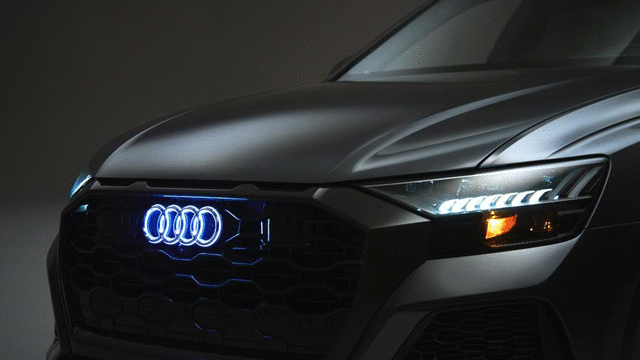 4M8052111 - Exterior: Illuminated Rings Q8 - SQ8 - RSQ8 for Audi: Q8, SQ8 Image