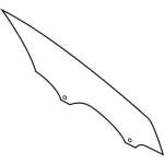 F1EZ5821410A - Body: Door Glass for FORD Image