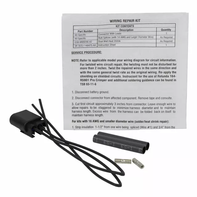 3U2Z14S411UDB - : Wire Assembly for Ford Image