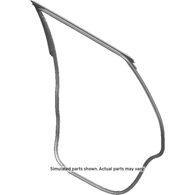 84507989 - : Rear Passenger Side Door Weatherstrip for Cadillac: Escalade | Chevrolet: Tahoe | GMC: Yukon Image