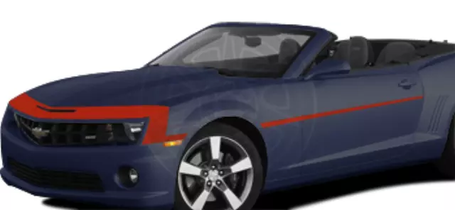 22844284 - Exterior: Decal/Stripe Package, Nose &amp; Spear Stripes for Chevrolet: Camaro Image