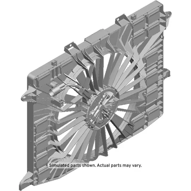 86578076 - : Part# 86578076 Fan for Cadillac: XT5 | Chevrolet: Blazer Image