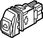 252905Y700 - Body: Hazard Switch for Infiniti Image