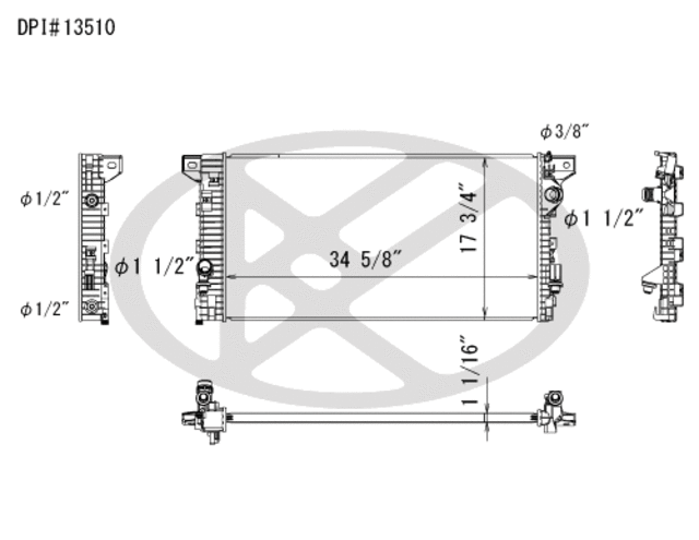 A13510 - : Koyorad Radiator for Koyo Image
